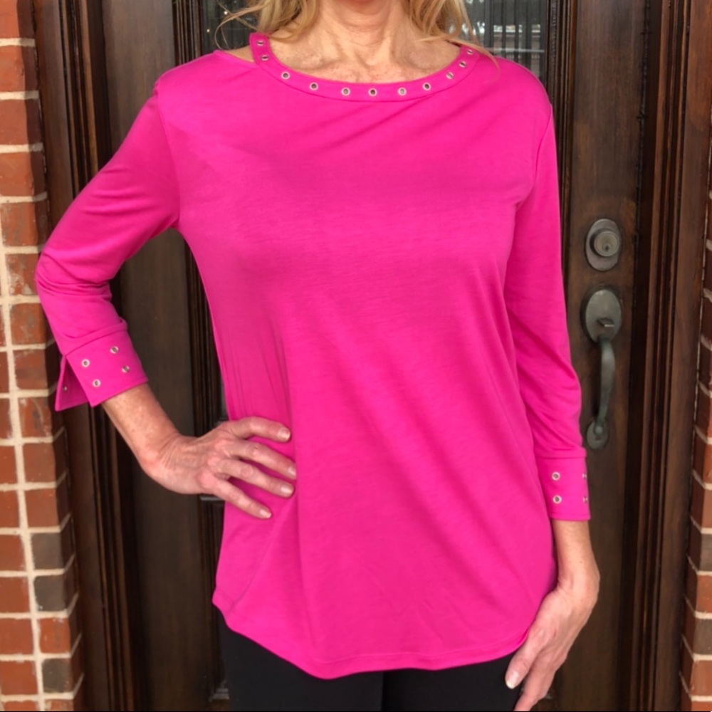 Sharon Young Perfectly Pink Top